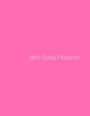 2017 Daily Planner: Pink Cover - Full-Size