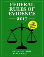 Federal Rules of Evidence 2017, Large Font Edition: Complete Rules as Revised for 2017