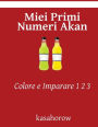 Miei Primi Numeri Akan: Colore e Imparare 1 2 3