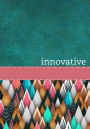 INNOVATIVE - A Journal of Sophistication (Design 7): Teal, Peach, Tan. Design Seven.