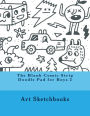 The Blank Comic Strip Doodle Pad for Boys 2