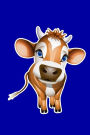 Little Brown Cow: Writing Journal Lined, Diary, Notebook for Boys & Girls