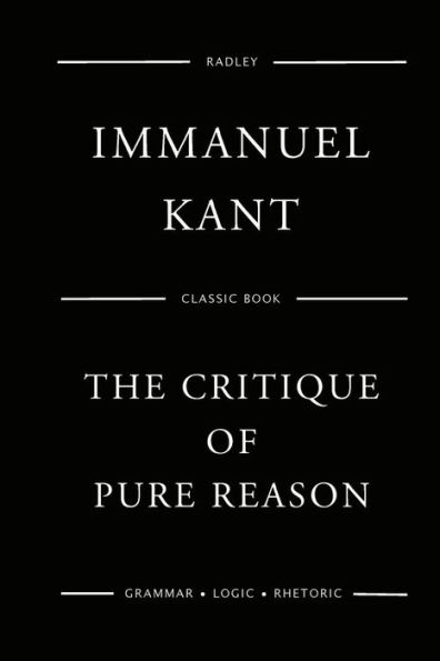 The Critique Of Pure Reason