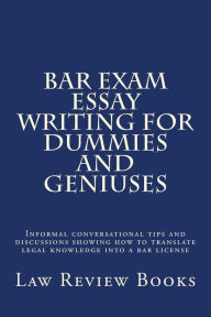 Bar exam essay tips