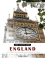 England: Place Country Landscapes,Grey Scale Photo Adult Coloring Book, Mind Relaxation Stress Relief Coloring Book Vol7.: Series of coloring book for adults, grown up, and kids 8.5