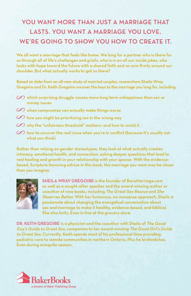 The Marriage You Want: Moving beyond Stereotypes for a Relationship Built on Scripture, New Data, and Emotional Health