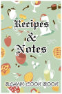 Recipe & Notes Blank Cook Book: 6 x 9. 104 Pages