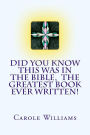 Did You Know This Was In The Bible, The Greatest Book Ever Written!