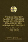 World Passport Travel Journal: 200 Pages, 6