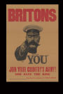 Britons: Lord Kitchener Wants You Join Your Country's Army WWI Picture Journal: 150 page lined notebook/diary