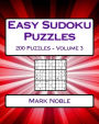 Easy Sudoku Puzzles Volume 3: Easy Sudoku Puzzles For Beginners