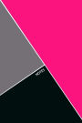 Notes: Deep Pink, Black & Gray Journal
