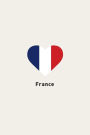 France: Journal Notebook Diary, 150 Lined Pages