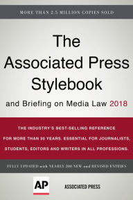 Title: The Associated Press Stylebook and Briefing on Media Law 2018, Author: Associated Press