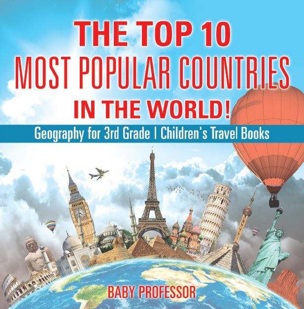 The Top 10 Most Popular Countries in the World! Geography for 3rd Grade