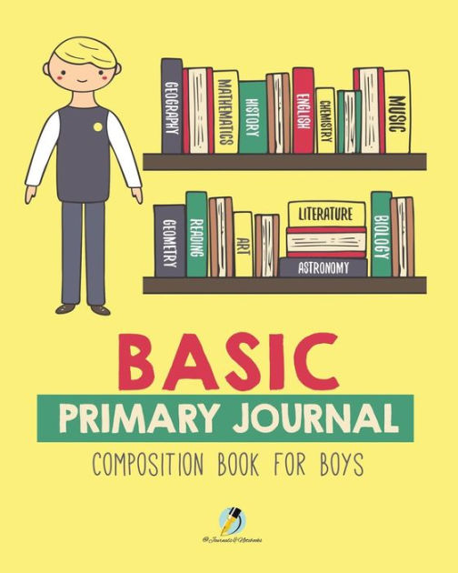 Basic Primary Journal Composition Book for Boys by
