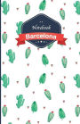 Notebook: Lined, Soft cover, 5.5 x 8.5 inch, 130 pages, cactus pattern