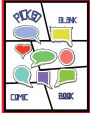 Picked Blank Comic Book: : 8 X 10, 100 Pages, blank, good quality, Multi Panels Comic Book Paper Template ,comic sheet for drawing your own comics, stimulate your imagination and creativity, sketchbook for all.