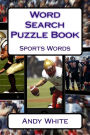 Word Search Puzzle Book Sports Words