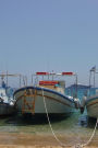 Fishing Boats in the Harbor in Mykonos Greece Journal: 150 Page Lined Notebook/Diary