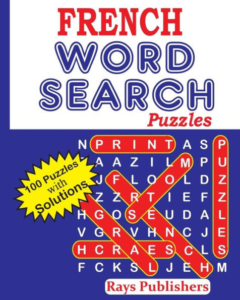 FRENCH Word Search Puzzles