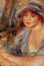 150 page lined journal Andree in Blue , 1917 Pierre Auguste Renoir: 150 page lined journal