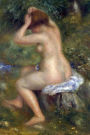 150 page lined journal Bather 1, 1885-90 Pierre Auguste Renoir: 150 page lined journals