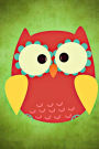 A Charming and Colorful Owl Watercolor Illustration Art Journal: 150 Page Lined Notebook/Diary
