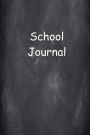 School Journal: (Notebook, Diary, Blank Book)