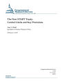 The New START Treaty: Central Limits and Key Provisions
