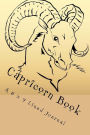 Capricorn Book: A 6 x 9 Lined Journal