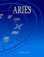Aries: A blank journal with 100 lined pages 8.5