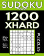 Sudoku Book 1,200 Extra Hard Puzzles: Sudoku Puzzle Book With Only One Level of Difficulty