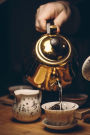 Tea in the Morning: A Teapot and a Teacup Journal: 150 Page Lined Notebook/Diary