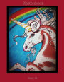 Sketchbook: Unicorn Drawing Pad, 110 Blank Pages, Extra large (8.5 x 11) White paper, Sketch, Draw, Doodle, Paint and Write.