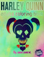 Harley quinn: adults coloring book