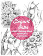Elegant Inks - Adult Coloring Book: Frameable Art & Greeting Cards