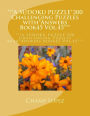 ***A SUDOKU PUZZLE*200 Challenging Puzzles with*Answers Book45 Vol.45***: ***A SUDOKU PUZZLE*200 Challenging Puzzles with*Answers Book45 Vol.45***