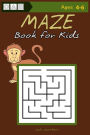 MAZE Book for Kids Ages 4-6