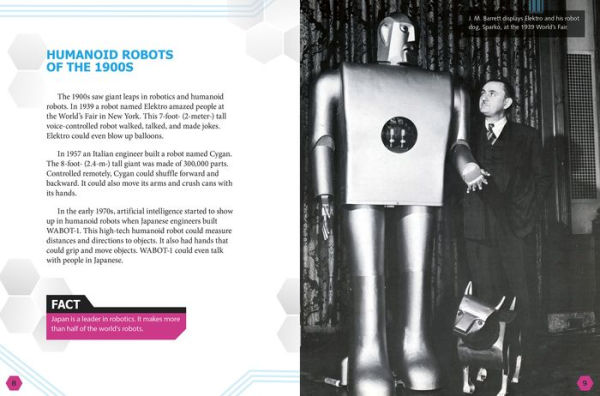 Artificial Intelligence and Humanoid Robots: 4D An Augmented Reading Experience