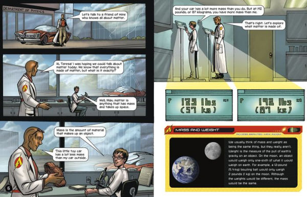 The Solid Truth about States of Matter with Max Axiom, Super Scientist: 4D An Augmented Reading Science Experience