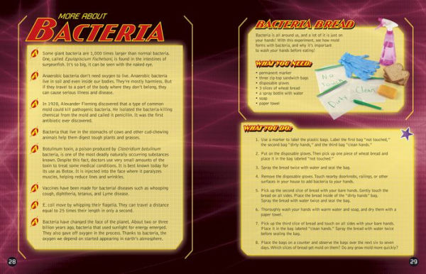 The Surprising World of Bacteria with Max Axiom, Super Scientist: 4D an Augmented Reading Science Experience