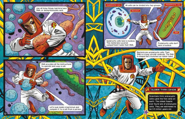 The Surprising World of Bacteria with Max Axiom, Super Scientist: 4D an Augmented Reading Science Experience