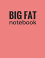Big Fat Notebook (600 Pages): Light Coral, Extra Large Ruled Blank Notebook, Journal, Diary (8.5 x 11 inches)