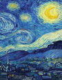 Van Gogh's Starry Night, Artist Drawing Pad: Blank Sketchbook (Extra Large-Made with Standard White Paper-Best for Crayons, Colored Pencils, Watercolor Paints and Very Light Fine Tip Markers)