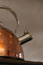Tea Time: Beautiful Copper Kettle on the Stove Journal: 150 Page Lined Notebook/Diary