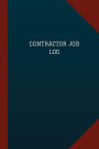 Contractor Job Log (Logbook, Journal - 124 pages, 6