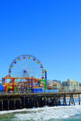 Journal: Ferris Wheel, Santa Monica, 6x9 journal, 150 lined pages