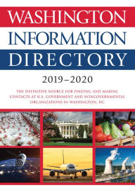 Title: Washington Information Directory 2019-2020, Author: CQ Press