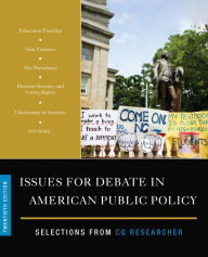 Title: Issues for Debate in American Public Policy: Selections from CQ Researcher / Edition 20, Author: CQ Researcher